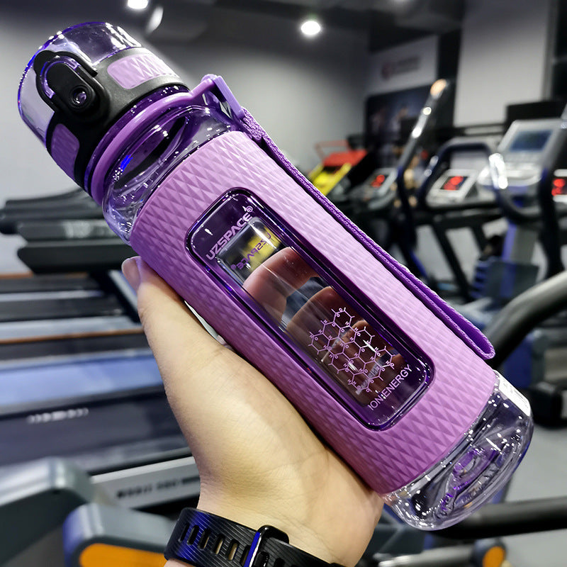 Portable Sport Water Bottle – Durable copolymer polyester, temperature-resistant (-10°C to 96°C), drop-resistant design, lightweight, compact, ideal for gym, hiking, outdoor activities, and everyday hydration