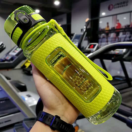 Portable Sport Water Bottle – Durable copolymer polyester, temperature-resistant (-10°C to 96°C), drop-resistant design, lightweight, compact, ideal for gym, hiking, outdoor activities, and everyday hydration