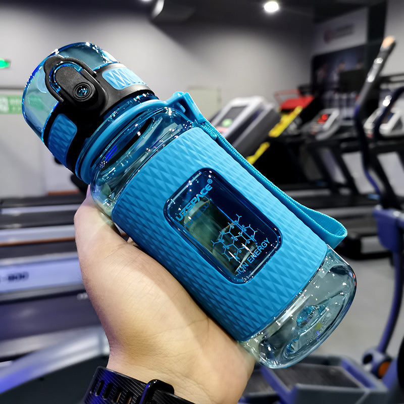 Portable Sport Water Bottle – Durable copolymer polyester, temperature-resistant (-10°C to 96°C), drop-resistant design, lightweight, compact, ideal for gym, hiking, outdoor activities, and everyday hydration