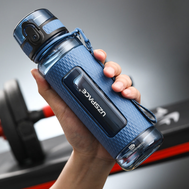 Portable Sport Water Bottle – Durable copolymer polyester, temperature-resistant (-10°C to 96°C), drop-resistant design, lightweight, compact, ideal for gym, hiking, outdoor activities, and everyday hydration