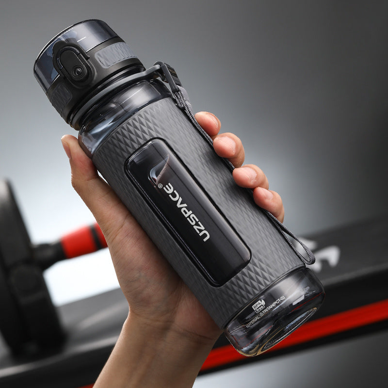 Portable Sport Water Bottle – Durable copolymer polyester, temperature-resistant (-10°C to 96°C), drop-resistant design, lightweight, compact, ideal for gym, hiking, outdoor activities, and everyday hydration